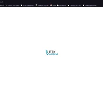 BTK Akademi Sitesine Erişim Problemi