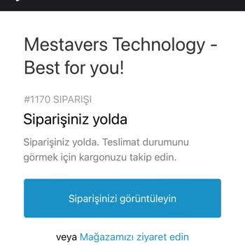 Mestavers Technology Kargonun Belirsizliği Ve Takipsizliği