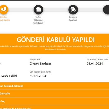 Ziraat Bankası AGT Teslimat Firmasının İş Bilmezliği