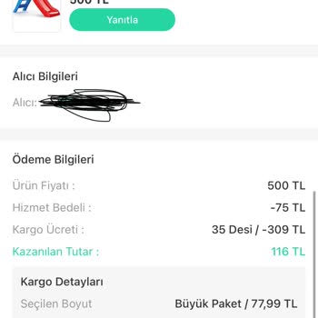 Dolap Uygulaması Kargo Sorunu
