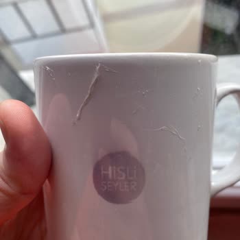 Güzel Kelimeler Dükkanı Soyulan Ürün, Sticker Kaplama Kupa