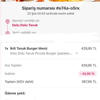 Yemeksepeti.com Müşteri İlgisizliği