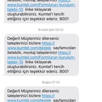 Kumtel KO-40 TAHDF Rustik Yetkili Servis Gelmiyor!