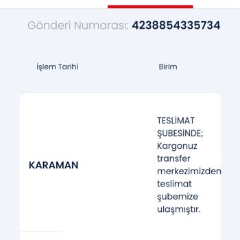 Aras Kargo Teslim Etmeden Ürün Teslimi