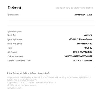 Zuuks Games Otobüs Similatör Vip Üyelik Gelmiyor