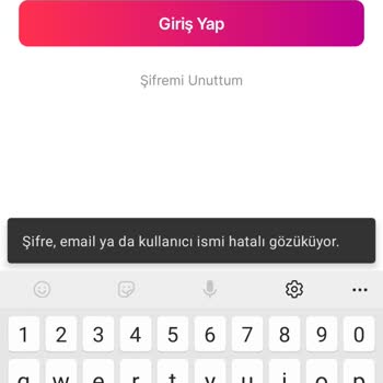 Gardrops Hesabıma Giremiyorum Hata Veriyor