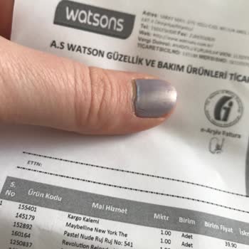 Watsons Far Paletim Kırık Geldi