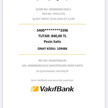 Türkiye Sigorta İzinsiz Kredi Kartımdan Para Çekti