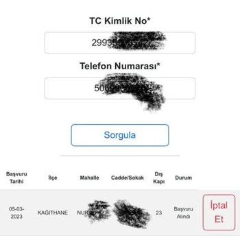 İstanbul Büyükşehir Belediyesi Bina Risk Tespiti Dönüş Olmaması