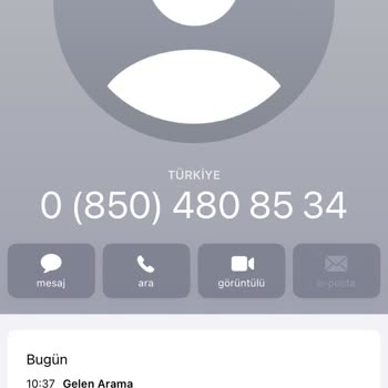 0850 480 85 34 İnternet Taahhüdü İçin Arıyor