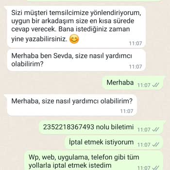 THY Türk Hava Yollarının Müşteriyle İlgilenmemesi