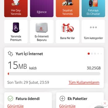 Vodafone Net Sınırsız Pakette Sosyal Medya Mağduriyeti
