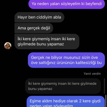 Ferelmoda Ferel Modanın Kalitesizliği