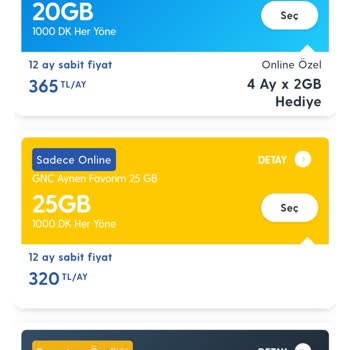Turkcell Pişmanlıktır Paket Fiyat Farkı