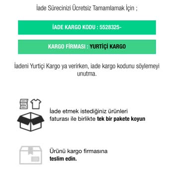 Love Fab Giyim Markası İade Ücreti Yapmadı