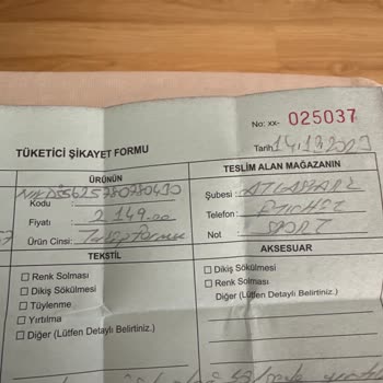 Etichet Sport Değişim İçin Verdiğim Ürün Ortada Yok Değişim Olmadı