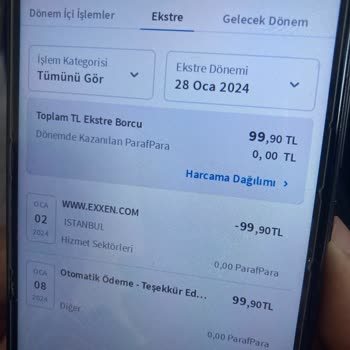 Exxen İzinsiz Ücret Kesiyor