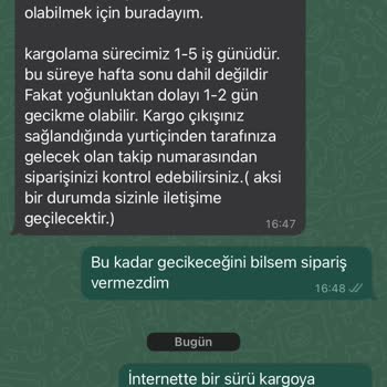 Oyku Wear Siparişim 9 Gündür Kargoya Verilmedi