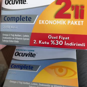Hepsiburada Ocuvite Complete Eko 2'li Paket Üts Orijinallik Sorgulamada Çıkmıyor
