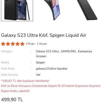 Spigen Ön Sipariş Oyunu