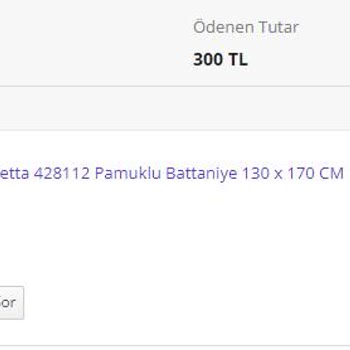 Özdilek Markasından Bir Türlü Kargoya Verilmeyen Ürün