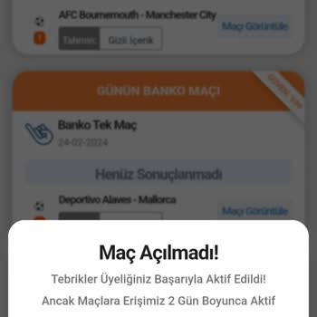Deplasman Uygulaması Deplasman Şikayet Ediyorum