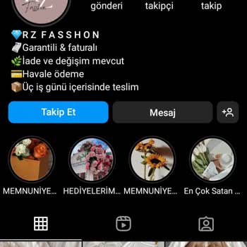Rozufasshon (Instagram) Sitesinden Şikayetçiyim