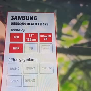 Samsung 55QN90C Görüntü Yayın Sorunu