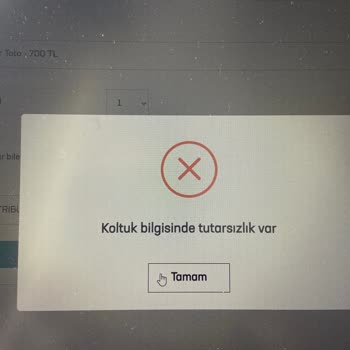 Passolig Sitesinde Koltuk Seçemiyorum