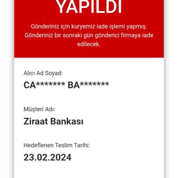 AGT Kurye 10 Gündür Kartıma El Koydu