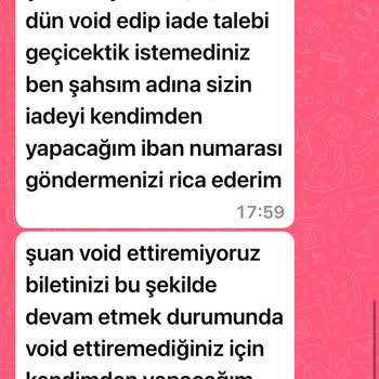 Jolly Tur Acente Hatası Yüzünden 1230₺ Mağduriyetim