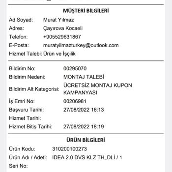 Kale Seramik İdea 2.0 Klozet Kapağı Oturma Esnasında Kırıldı.