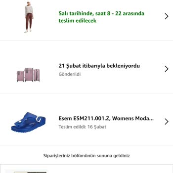 Amazon'un Kargo Sorunu