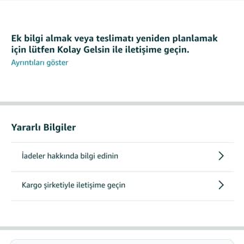 Amazon'un Kargo Sorunu