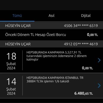 Yapı Kredi Bankası World Cart Ve/veya Hepsiburada Mağduriyeti