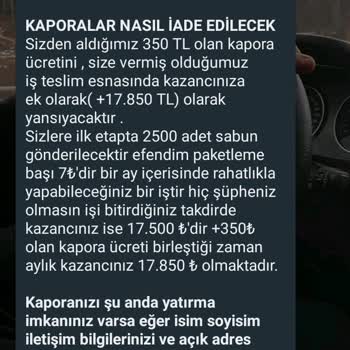 Hasret İle Paketleme Instagram Şikayet Var