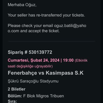 Viagogo Alışveriş Yapmak Pişmanlıktır