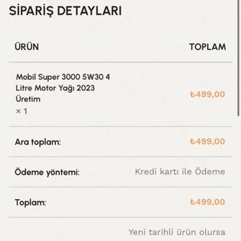 Sanal Yağ Market Kargolama Sürecinde Yaşanan Aksaklıklar Ve İletişim Sorunu