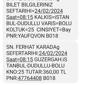 Efe Tur Kalitesizliği Ve Yolcuları Düşünmemesi...