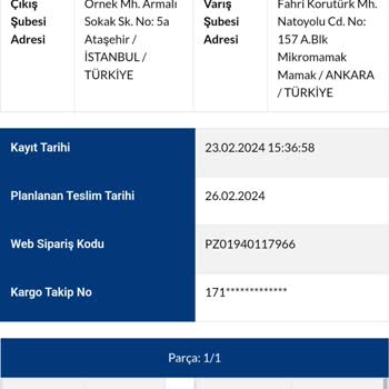 Sürat Kargo Ürün Teslim Etmemesi