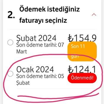 Vodafone Faturasını Ödemek İçin Çabalayan Ama Geri Çevrilen Müşteri