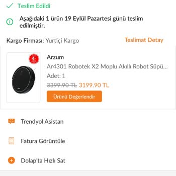 Arzum Robot Süpürge 4 Yıl Garanti Hikayesi!