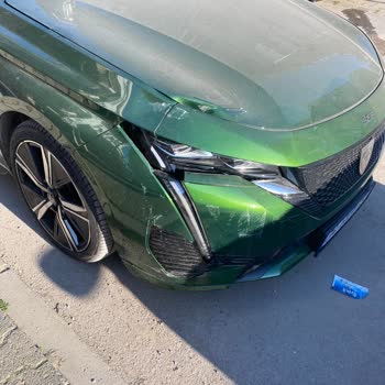 Maltepe Belediyesi Cihadiye Yokuşlarında Çöp Konteyner Kazası