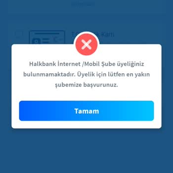 Halkbank Mobil Uygulamasına Giremiyorum