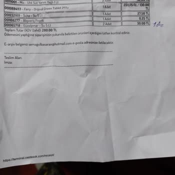 Şok Marketler İstanbul Fatih'te Marketin Online Sipariş İptalleri Üzerine Şikayet