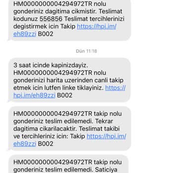 Hepsijet Kargo Teslim Edilmemesi Hk