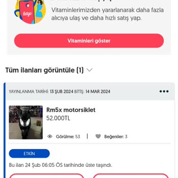 Letgo Para Çekildi Ama Vitamin Gelmedi