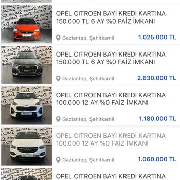 Gaziantep Adım Opel Yetkili Bayii