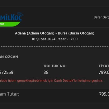 Kamil Koç Otobüs Firmasıyla Yolculuk Yaptım Kargom Çalındı