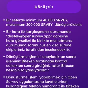 OpenSurvey Uygulama Hatası Alıyorum